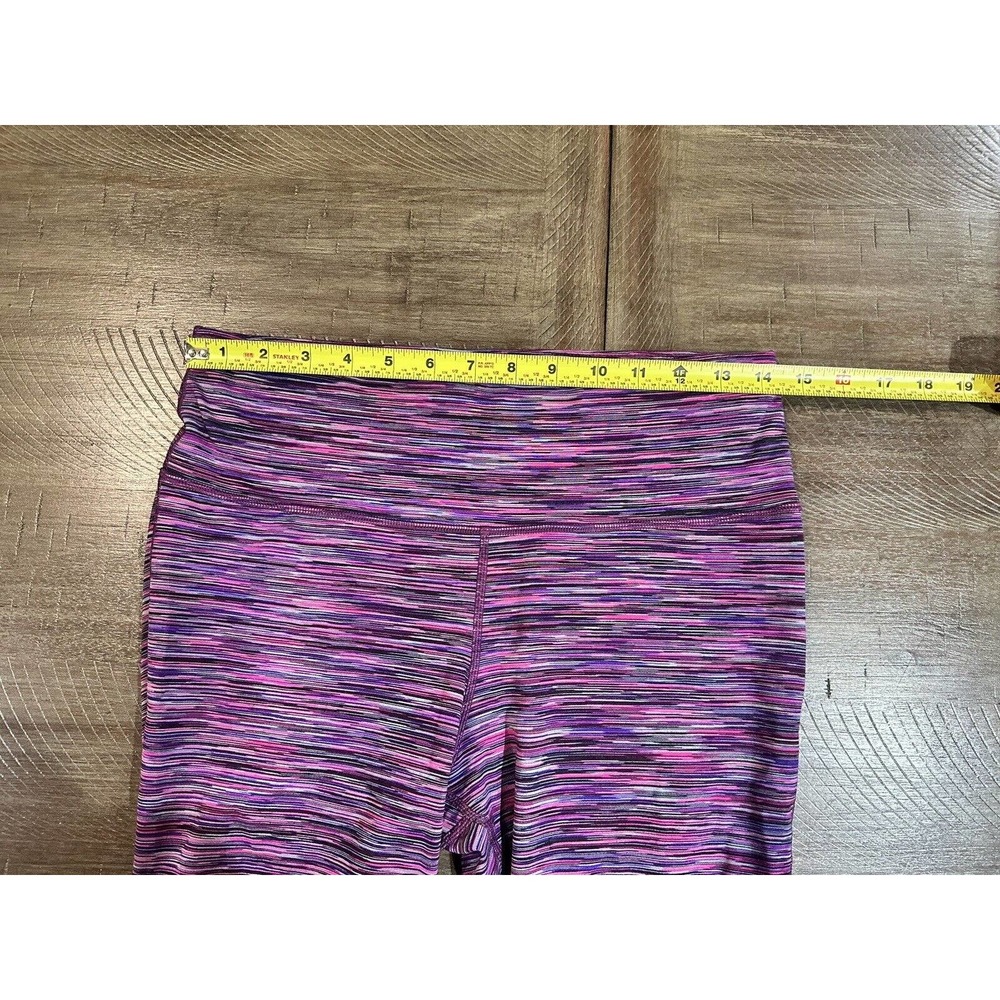 Prana Caraway Grapevine Space Dye Leggings Striped Yoga Pink Womens Size M - Picture 10 of 14